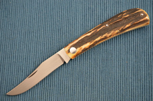 Steve Dunn M.S. Stag Slip Joint Folding Knife (SOLD)