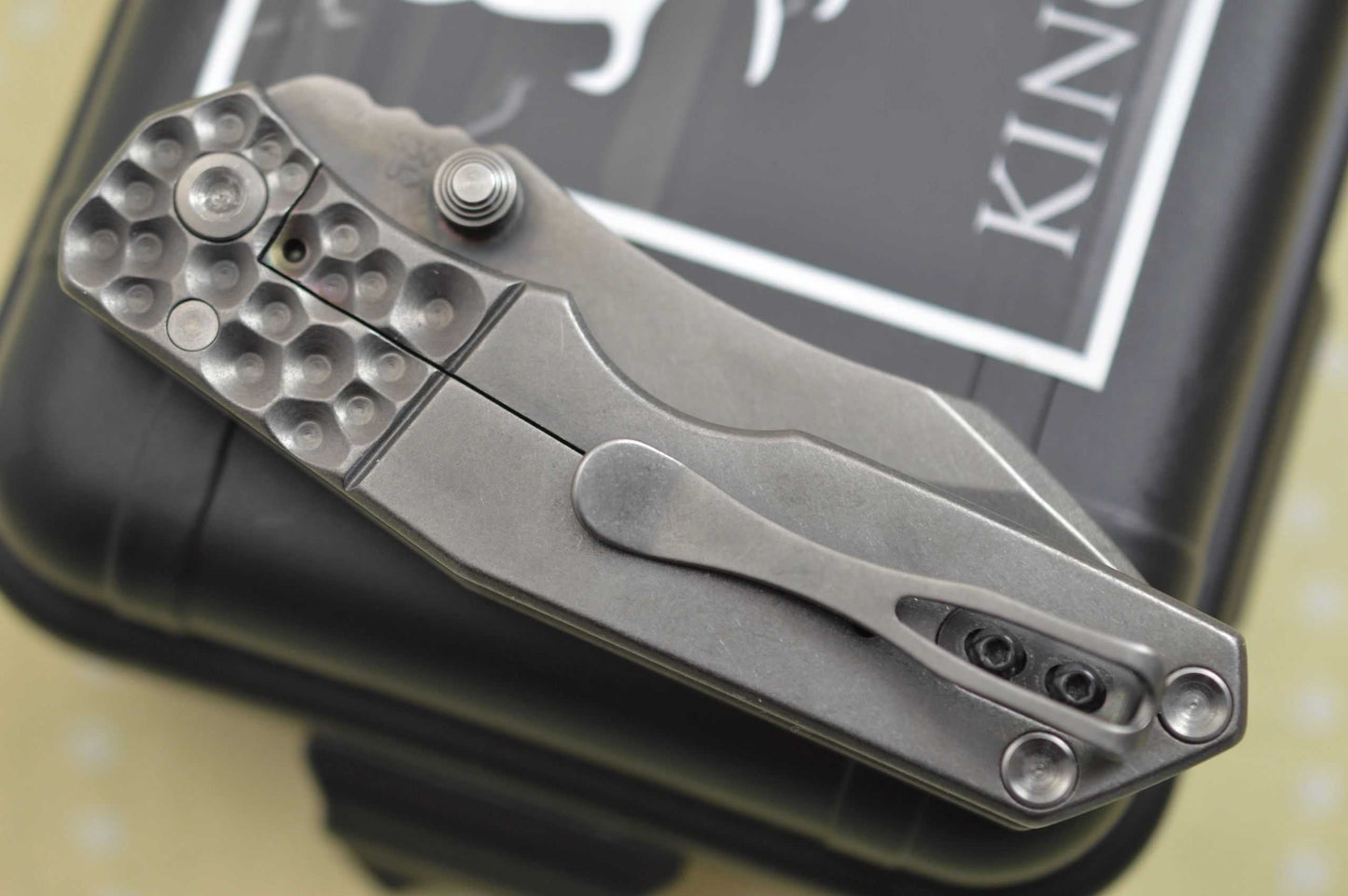 Kingdom Armory V2 Mini-Samaritan Frame-Lock Folder (SOLD)