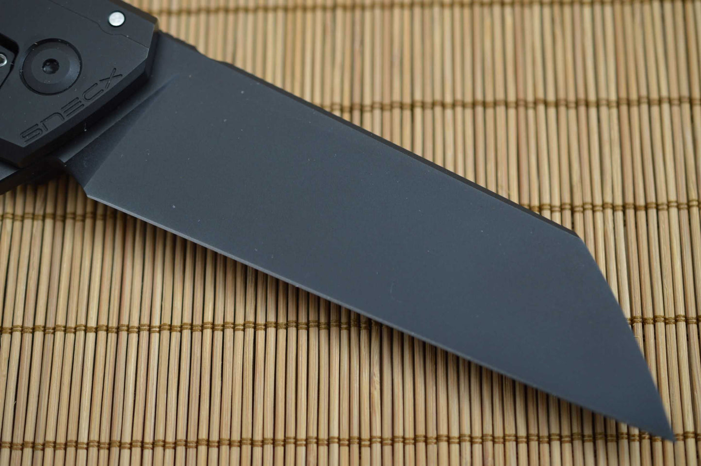 BUSTER, Jake Hoback Knives - Snecx Design Lab Collaboration, DLC BLACK Finish (SOLD)