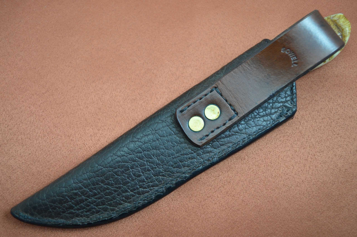 Billy Bob Sowell, J.S. Sheephorn Hunter, Buffalo Sheath (SOLD)