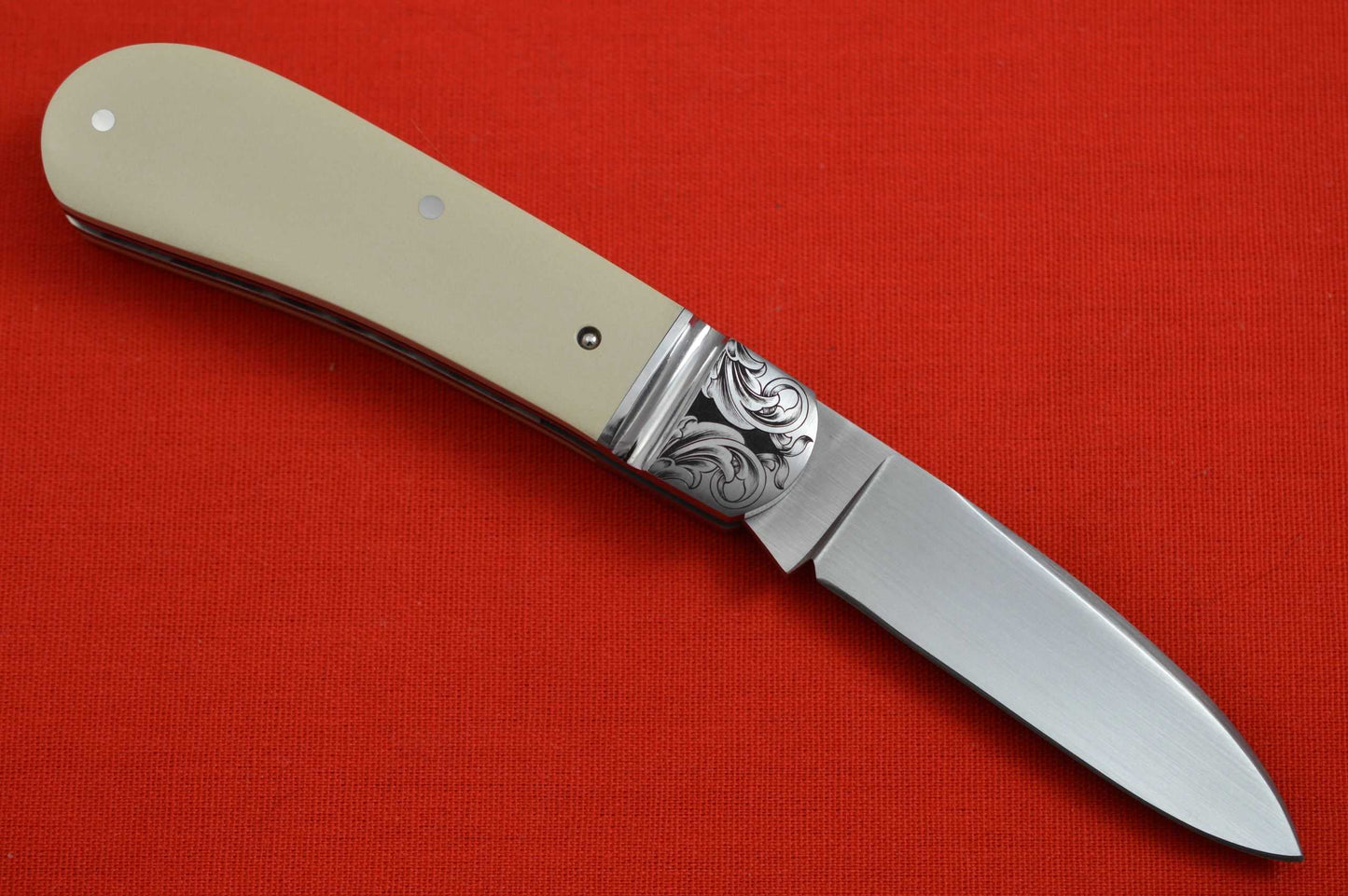 Tyler Turner "Tuxedo Zulu" Slip-Joint Folding Knife, William Evans Engraving (SOLD)