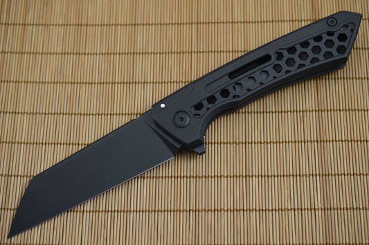 BUSTER, Jake Hoback Knives - Snecx Design Lab Collaboration, DLC BLACK Finish (SOLD)