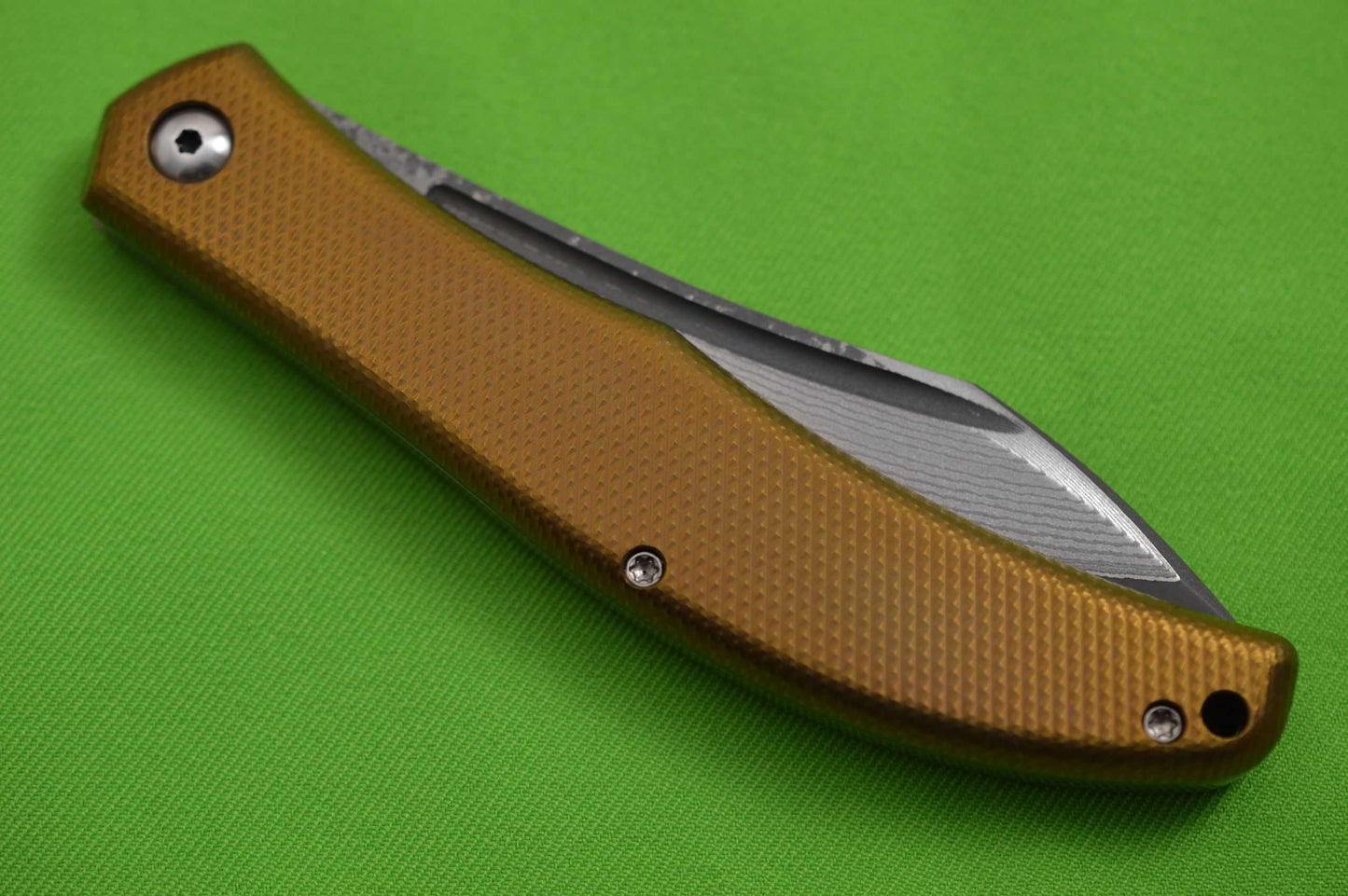 Gerry McGinnis Custom San Mai "Vaquero" Slip-Joint Folder (SOLD)