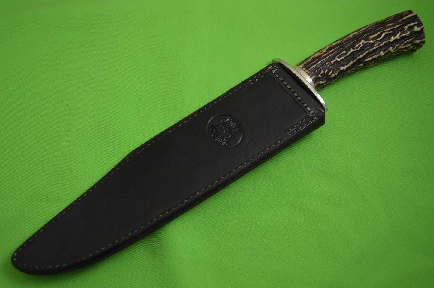 Bert Gaston, M.S. Damascus & Sambar Stag Fighter, Bill Moran ST-24 Inspired (SOLD)