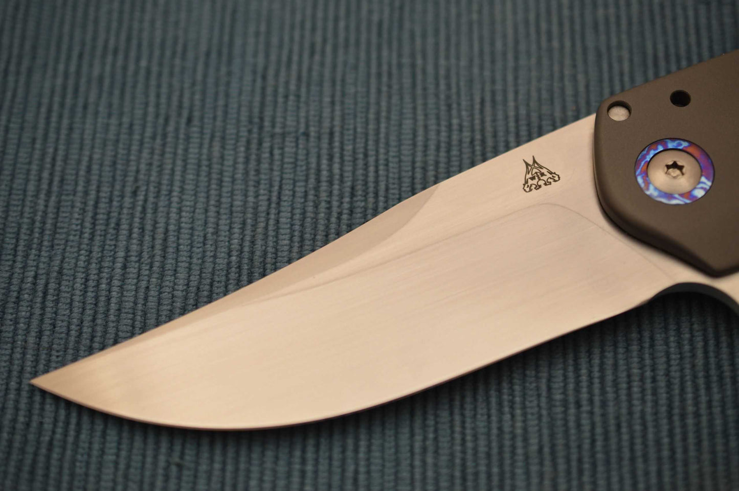 Walter Randolph (W.R. Bladeworks) Large Wyvern Frame-Lock Flipper Knife (SOLD)