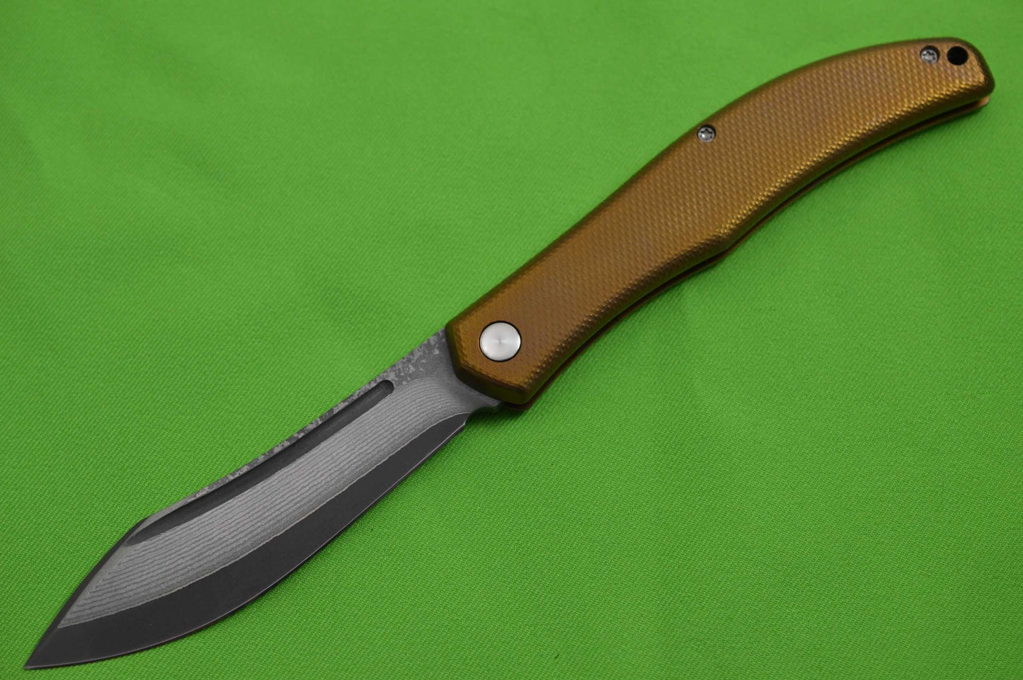 Gerry McGinnis Custom San Mai "Vaquero" Slip-Joint Folder (SOLD)