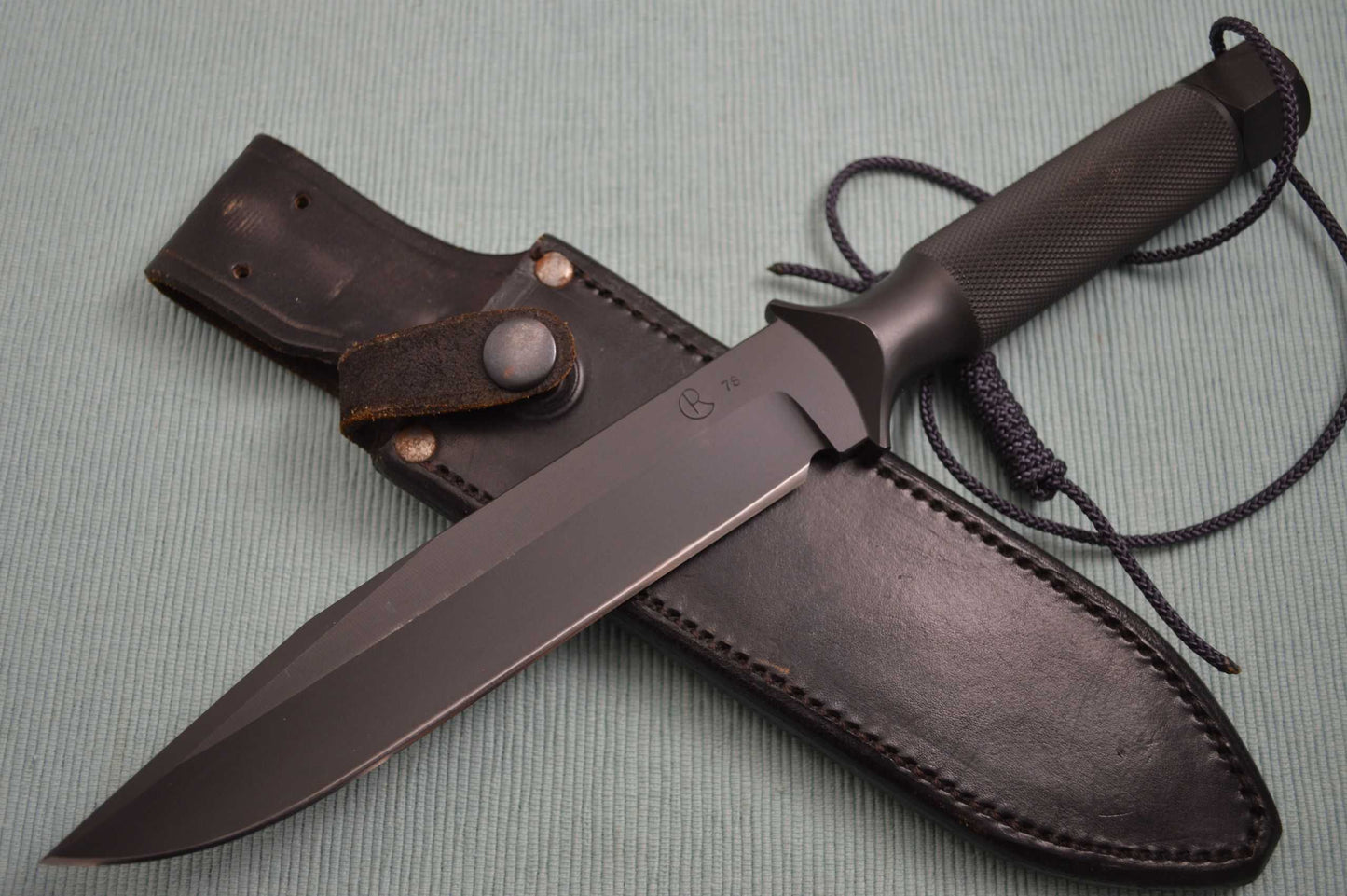 Chris Reeve 1989 U.S.A. Mark V #78, South Africa Leather Sheath, COA (SOLD)