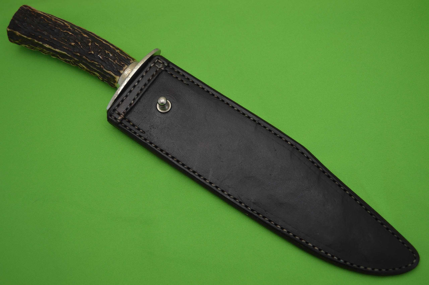 Bert Gaston, M.S. Damascus & Sambar Stag Fighter, Bill Moran ST-24 Inspired (SOLD)