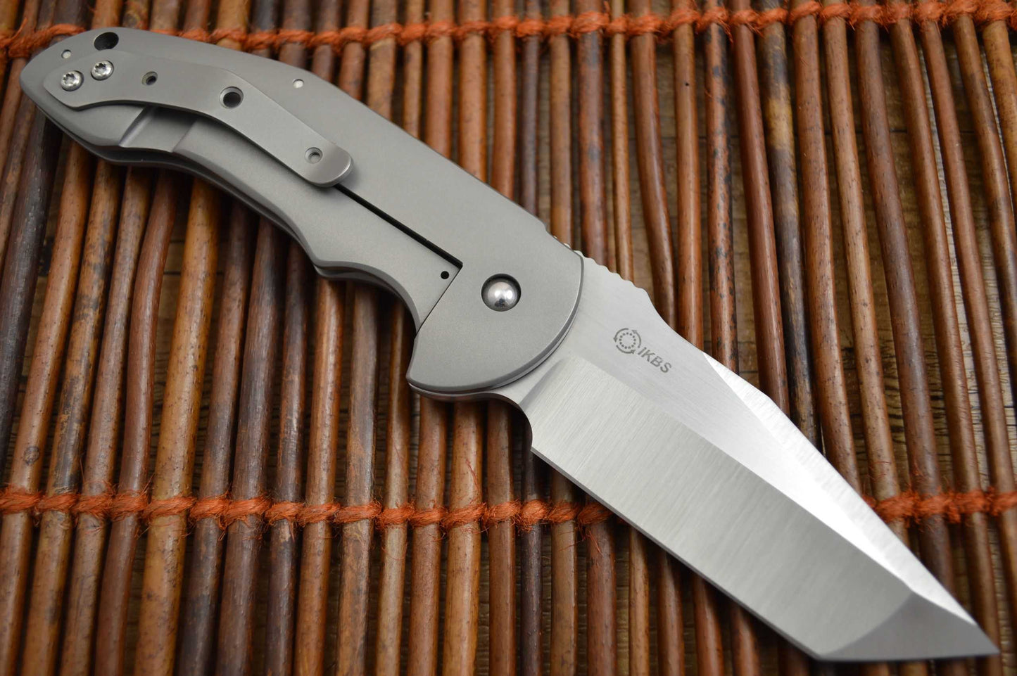 David Mosier Custom Crossfire, Tanto Grind, Frame-Lock Flipper (SOLD)