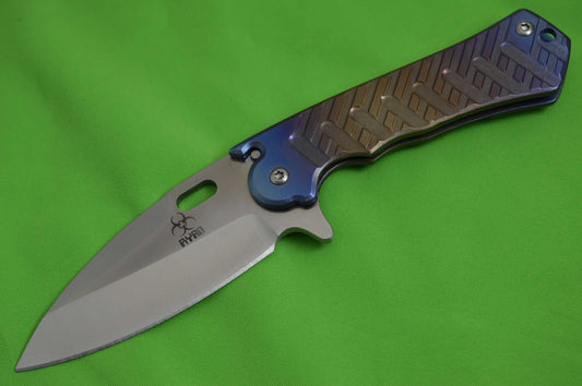 Steve Ryan XL Titanium Frame-Lock Flipper Folding Knife (SOLD)