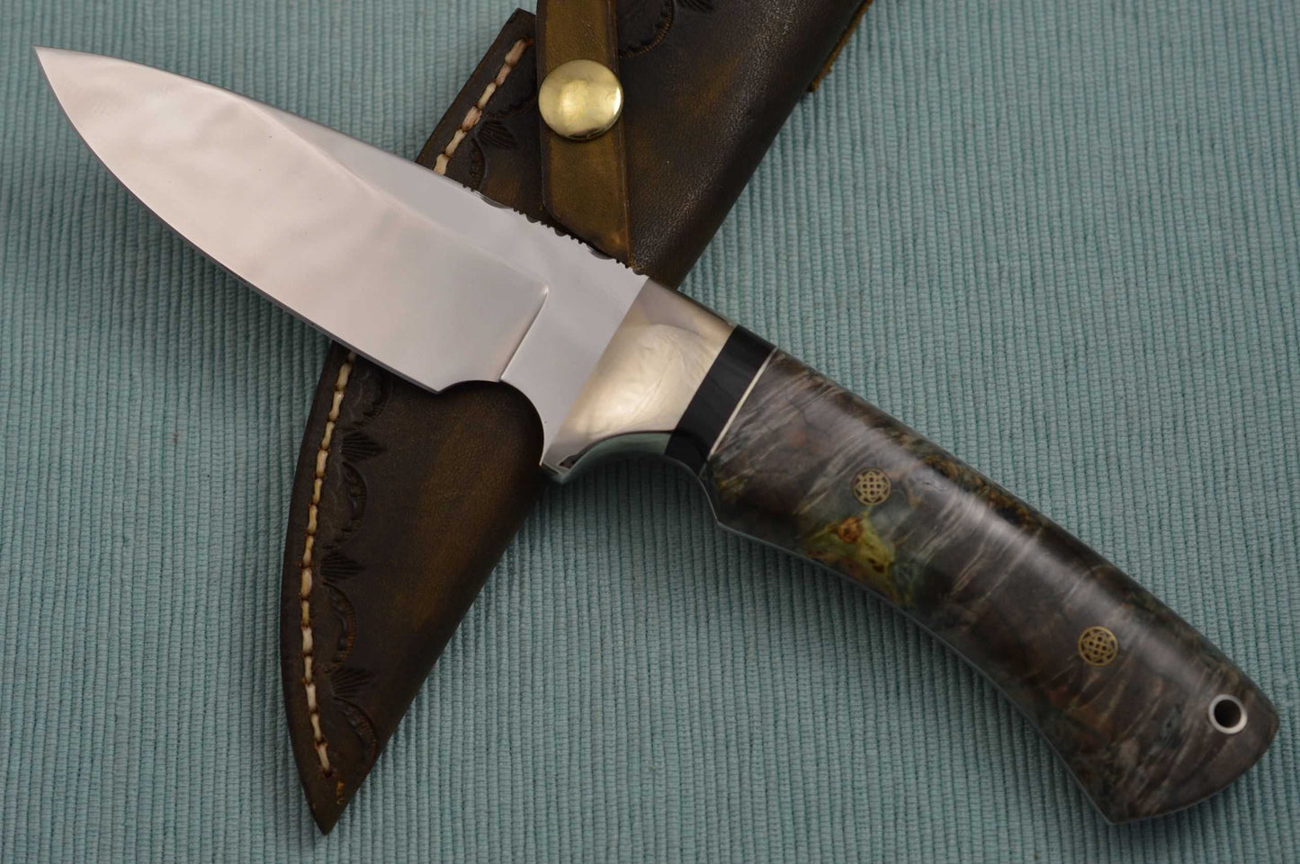 Terry (Wolftrack) Davis "ProSkinner" Fixed Blade Hunting Knife (SOLD)