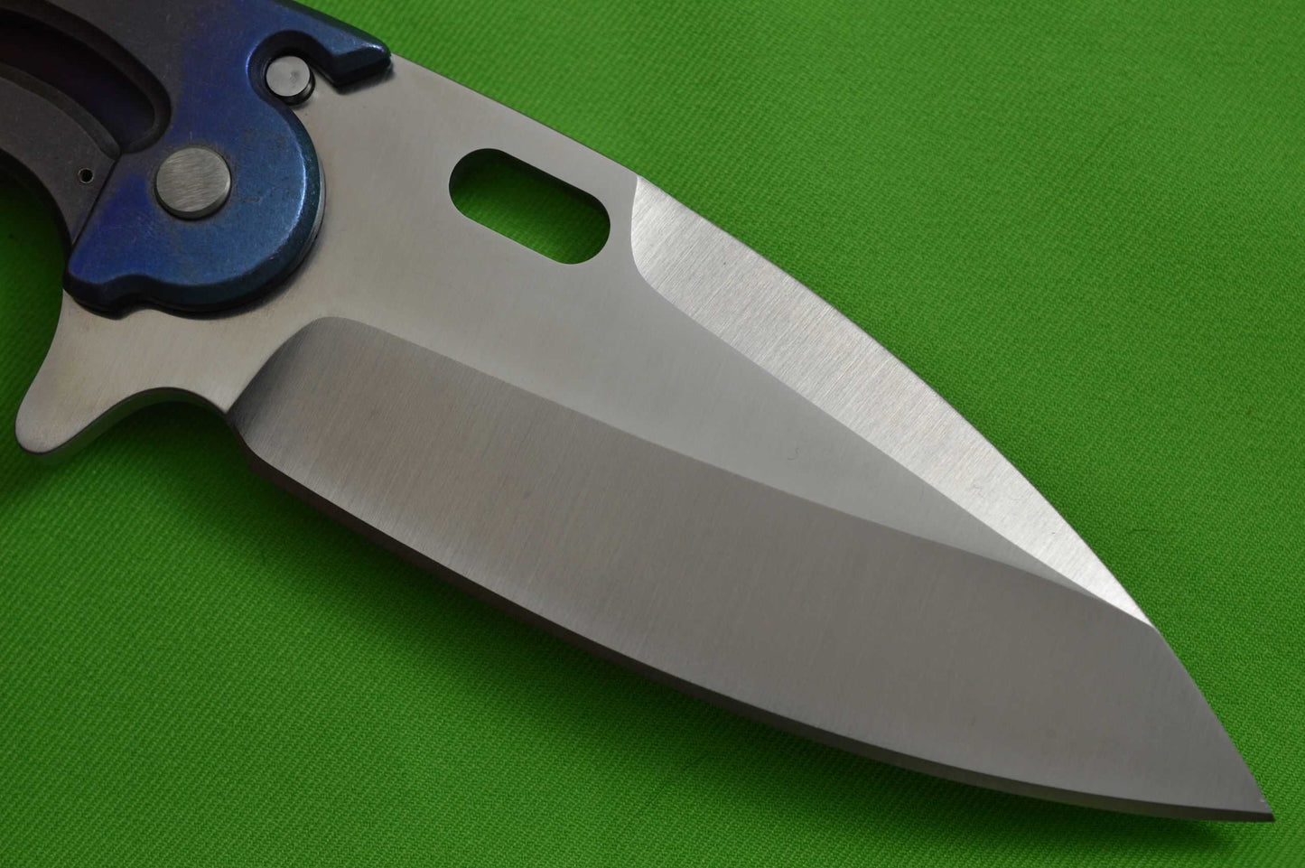 Steve Ryan XL Titanium Frame-Lock Flipper Folding Knife (SOLD)