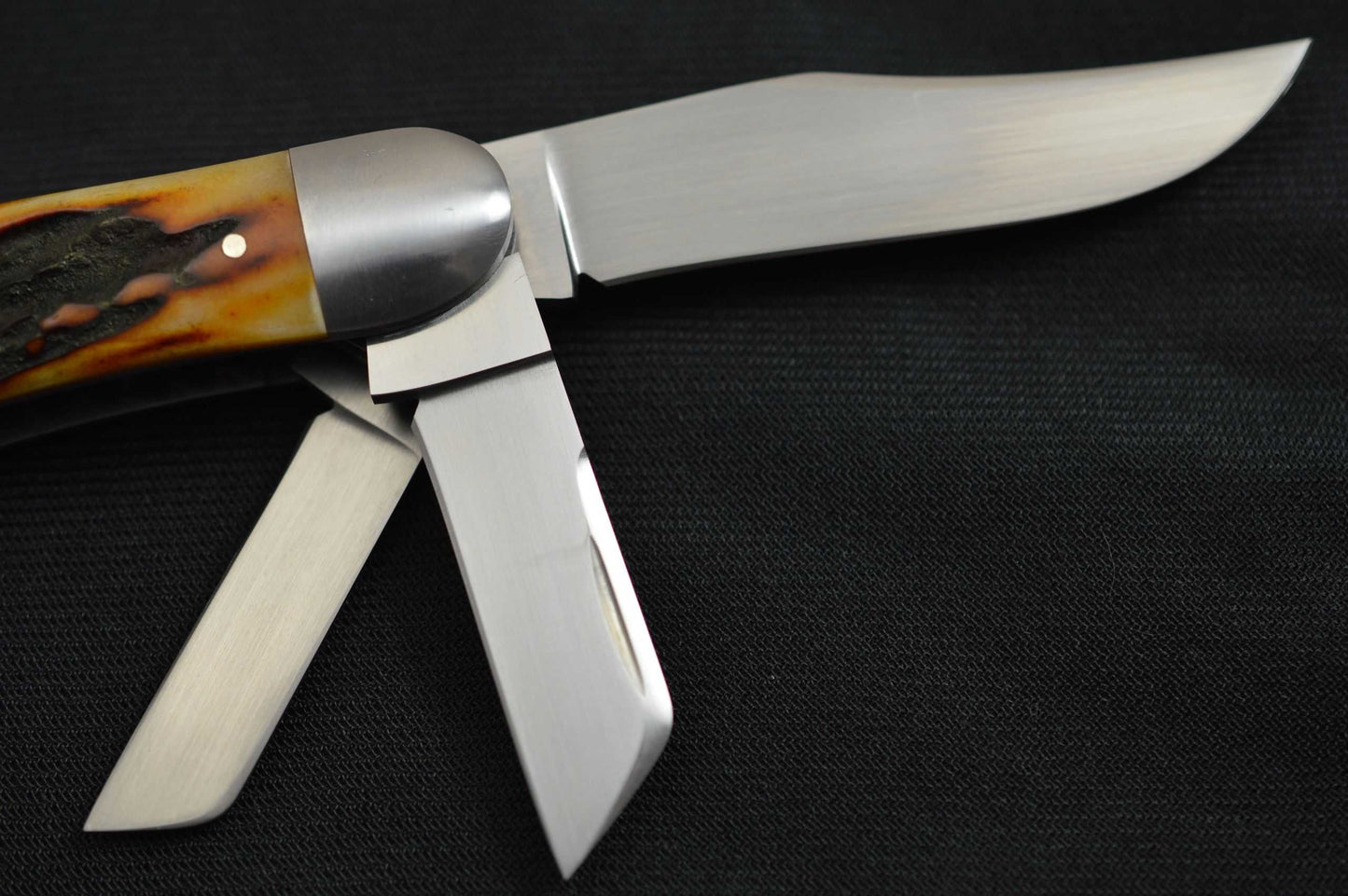 Bill Ruple 5-Blade Stag Sowbelly (SOLD)