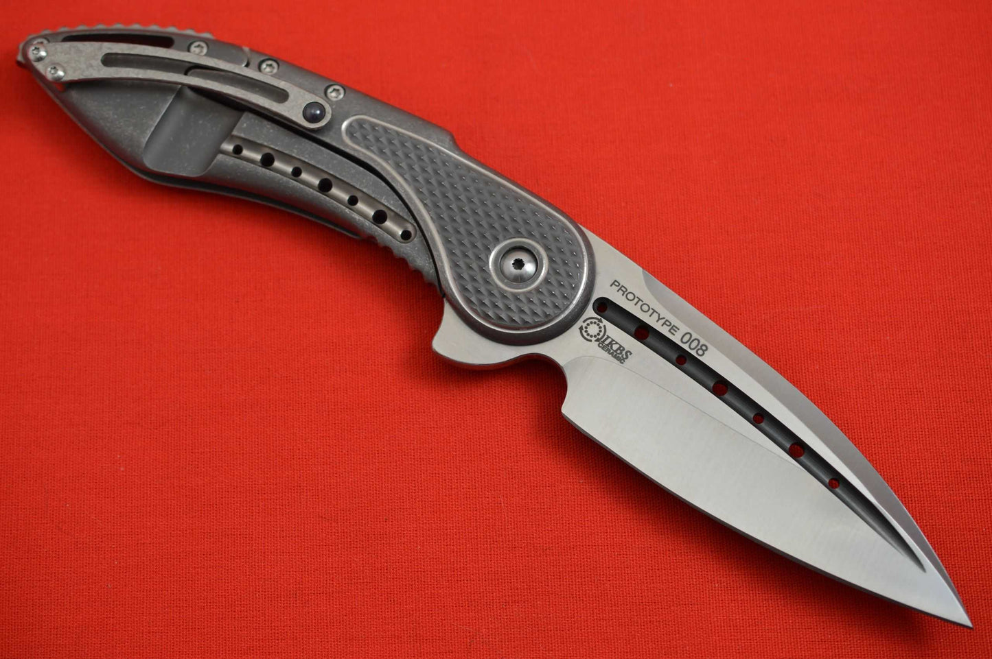 Todd Begg Custom Glimpse 5.5 Prototype, Frame-Lock Flipper (SOLD)