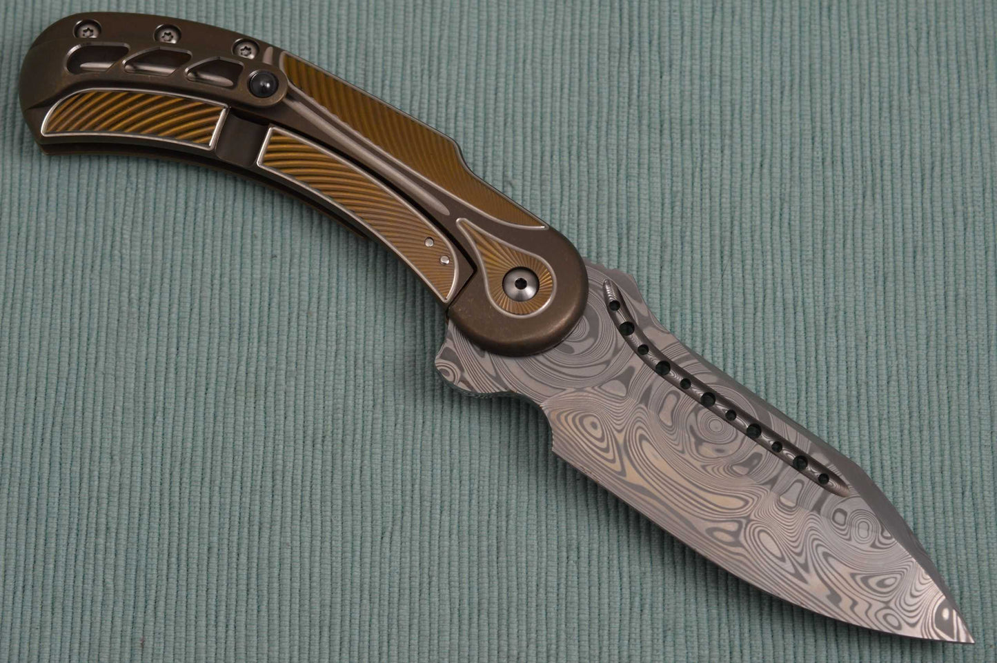 Todd Begg Full Custom Damasteel Field Marshall II PROTOTYPE (SOLD)