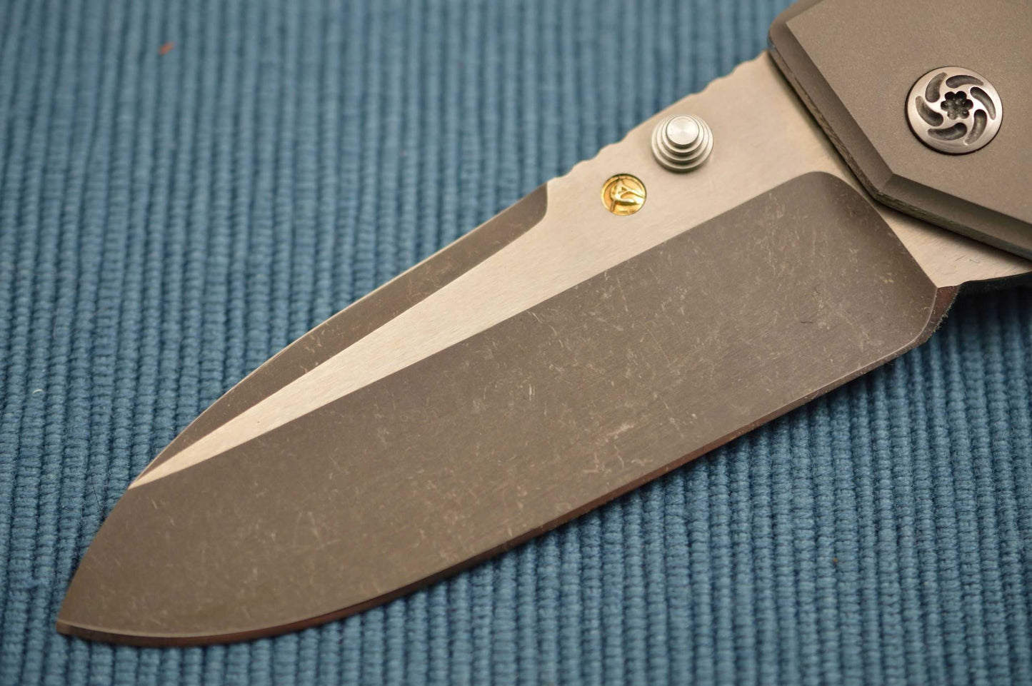 Allen Elishewitz Custom TANK Frame-Lock Folding Knife (SOLD)