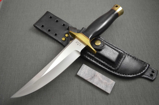 RARE Jimmy Lile "Dot" 6-Inch S.O.G. Knife + Leather Sheath (SOLD)