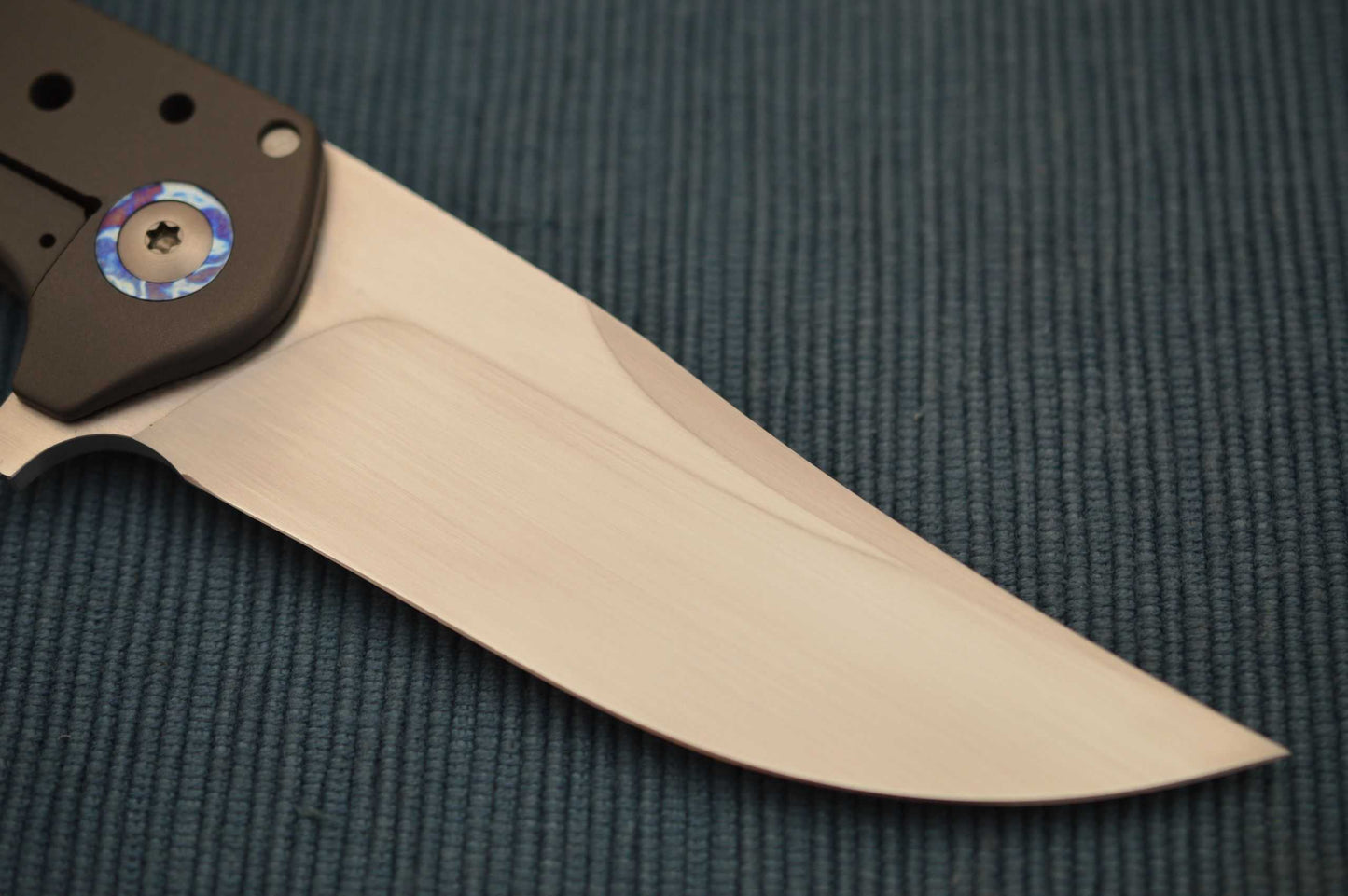 Walter Randolph (W.R. Bladeworks) Large Wyvern Frame-Lock Flipper Knife (SOLD)