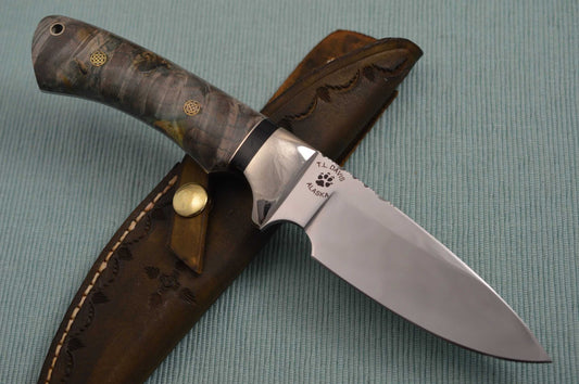 Terry (Wolftrack) Davis "ProSkinner" Fixed Blade Hunting Knife (SOLD)