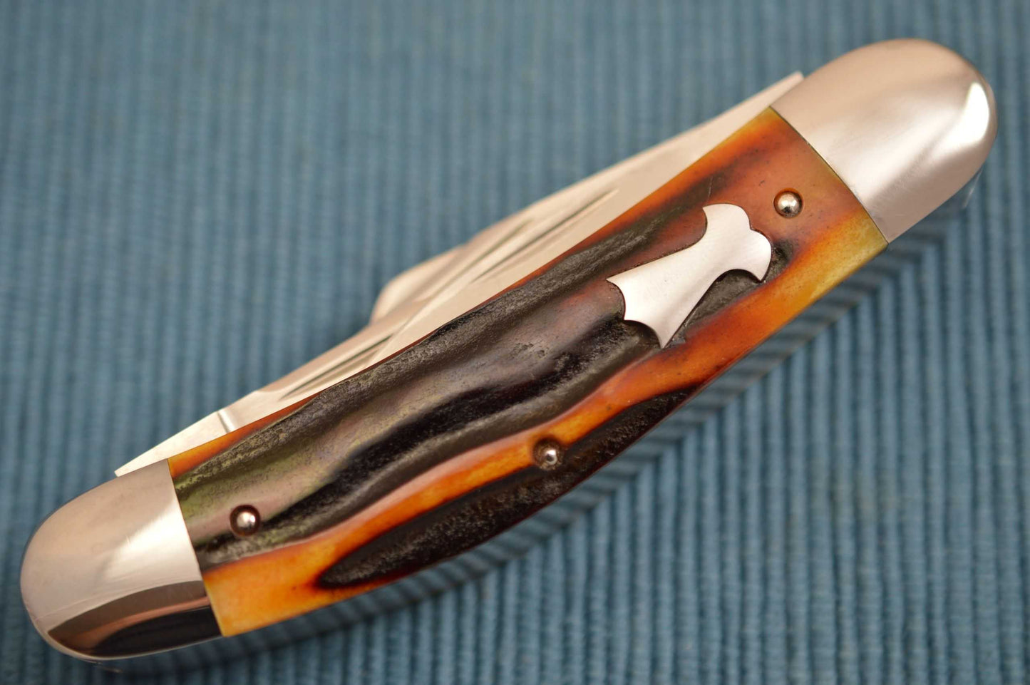 Bill Ruple Stag 5-Blade Sowbelly (SOLD)