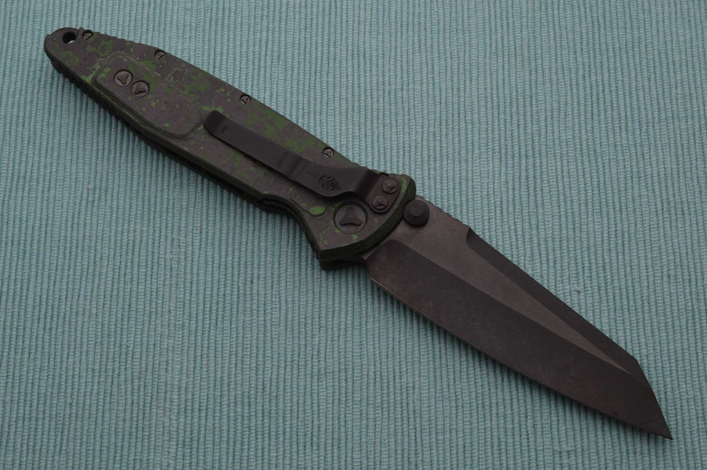 Anthony & Sean Marfione SOCOM ELITE WARCOM, DLC Two-Tone Apocalyptic Blade, Jungle Wear Fat Carbon (SOLD)