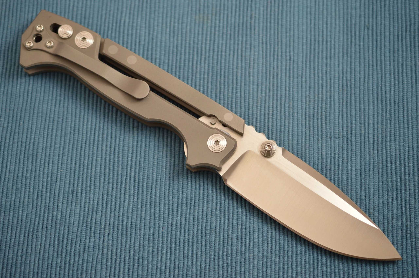 Andrew Demko AD-15 All Titanium Scorpion Lock Folding Knife (SOLD)