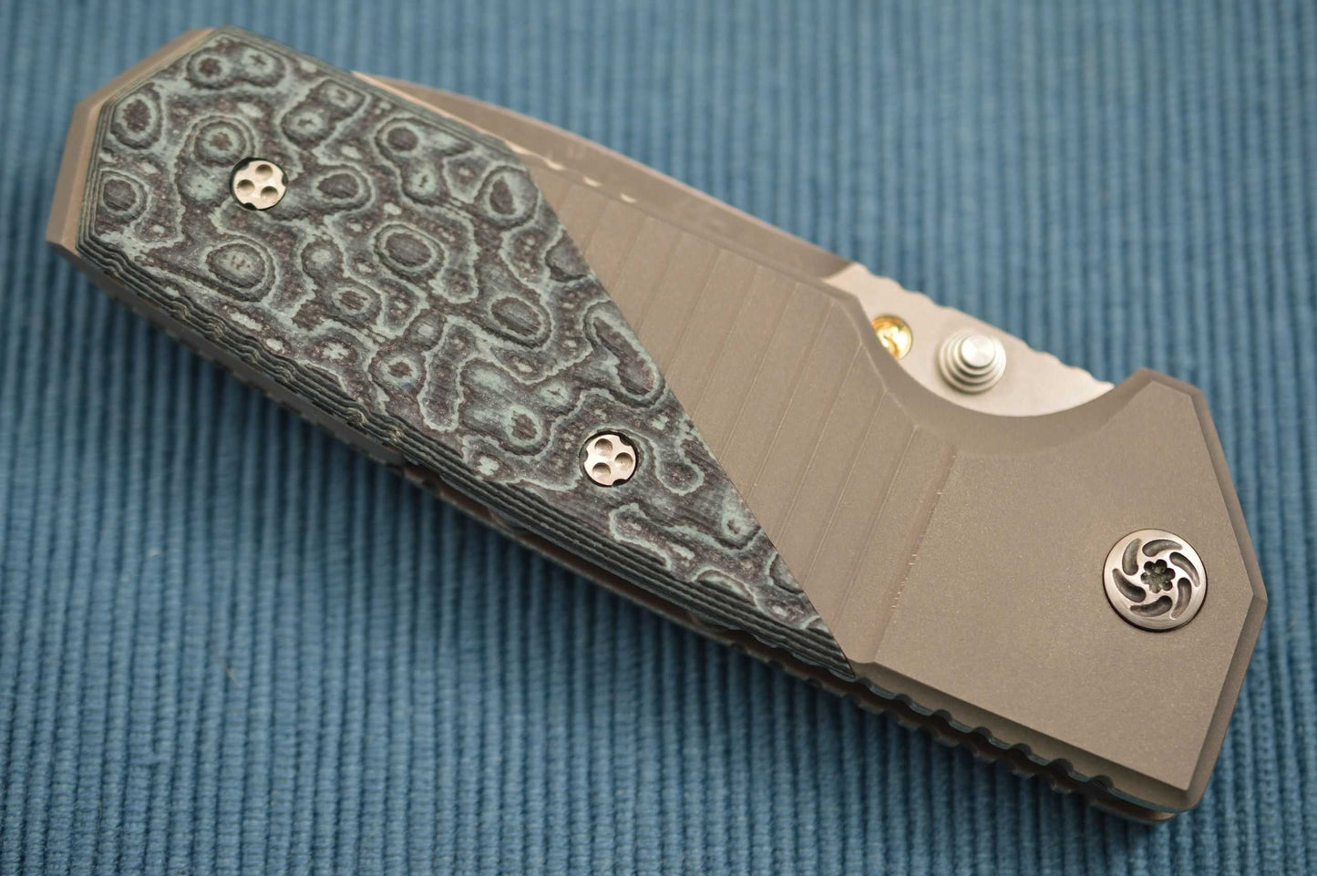 Allen Elishewitz Custom TANK Frame-Lock Folding Knife (SOLD)