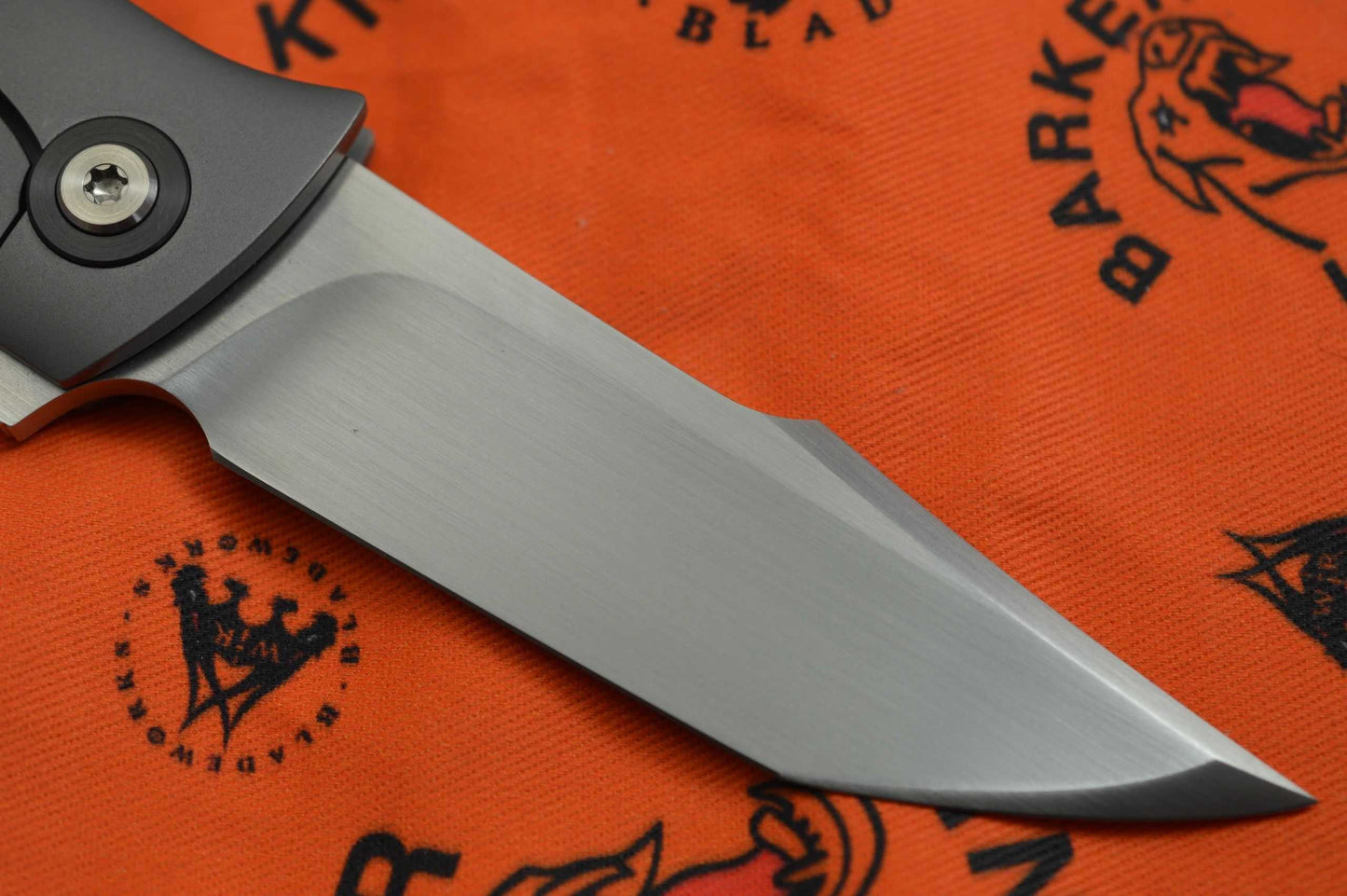 John Barker Black Shuck, CTS-XHP, Zirconium Pivot Collars, Backspacer (SOLD)