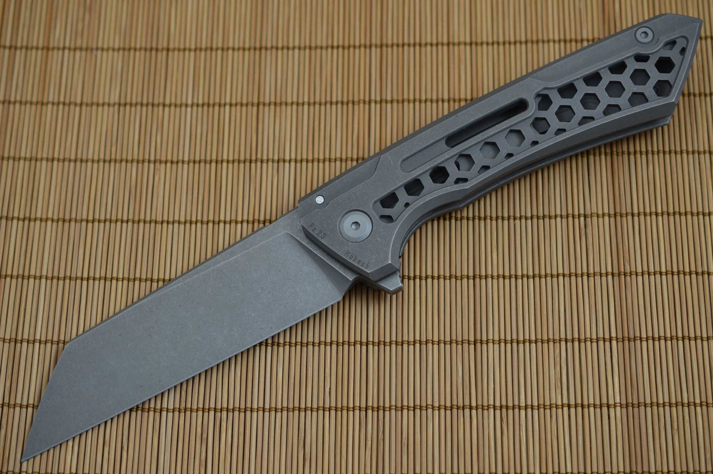 BUSTER, Jake Hoback Knives - Snecx Design Lab Collaboration, Sandblast Stonewash Finish (SOLD)