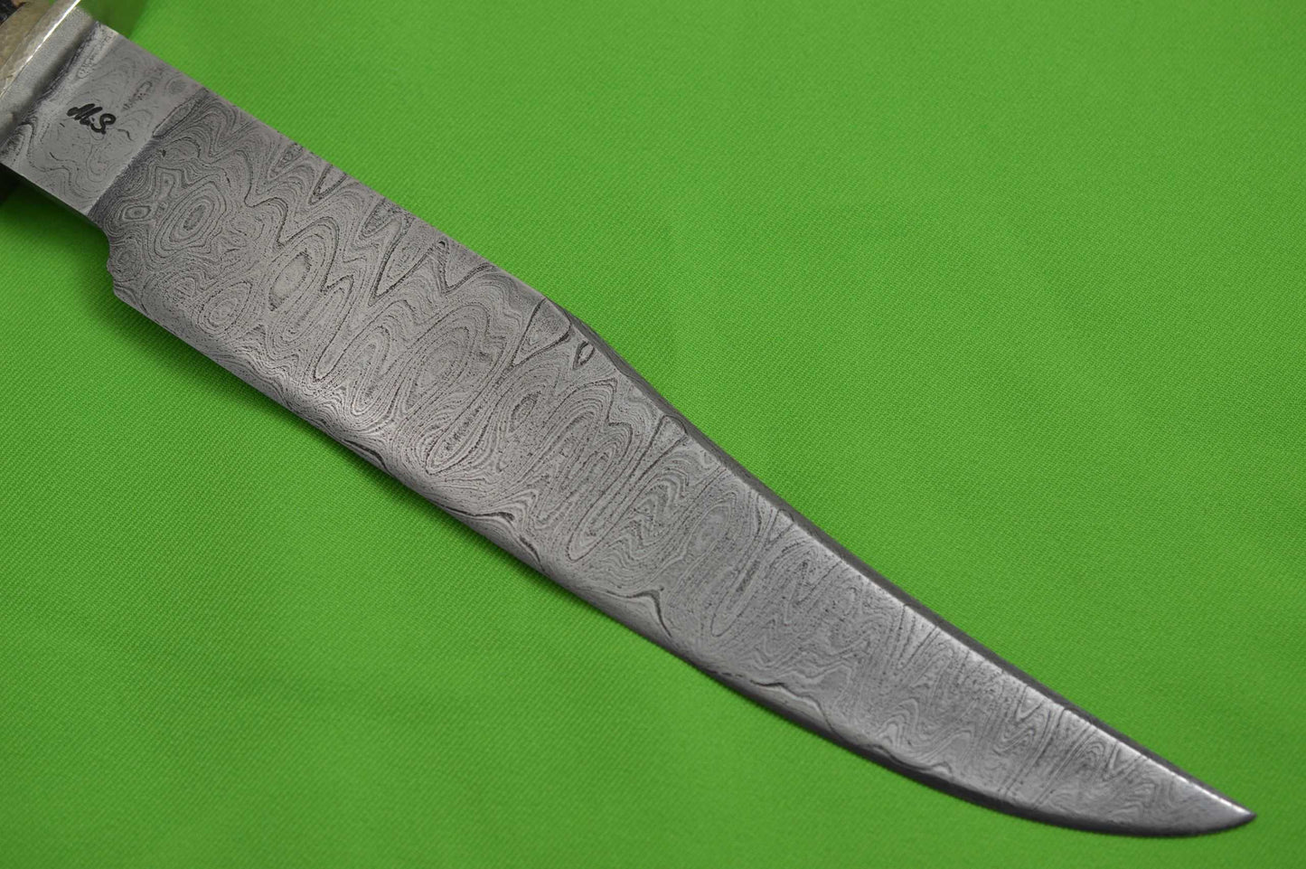 Bert Gaston, M.S. Damascus & Sambar Stag Fighter, Bill Moran ST-24 Inspired (SOLD)