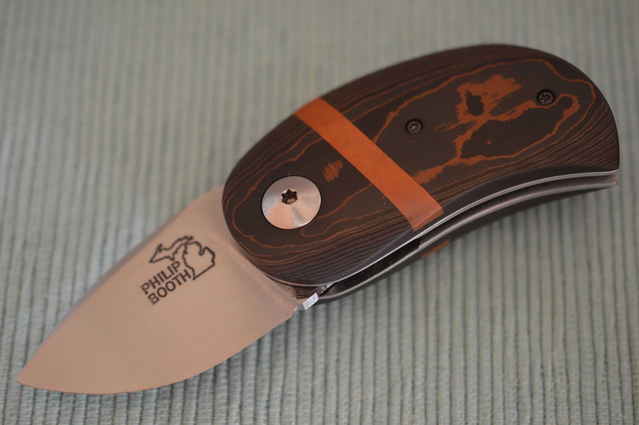 Philip Booth Scale Release Minnow (SOLD) – Windy City Knives