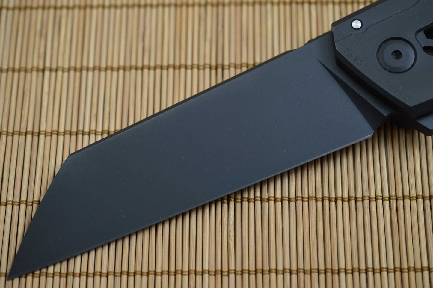 BUSTER, Jake Hoback Knives - Snecx Design Lab Collaboration, DLC BLACK Finish (SOLD)