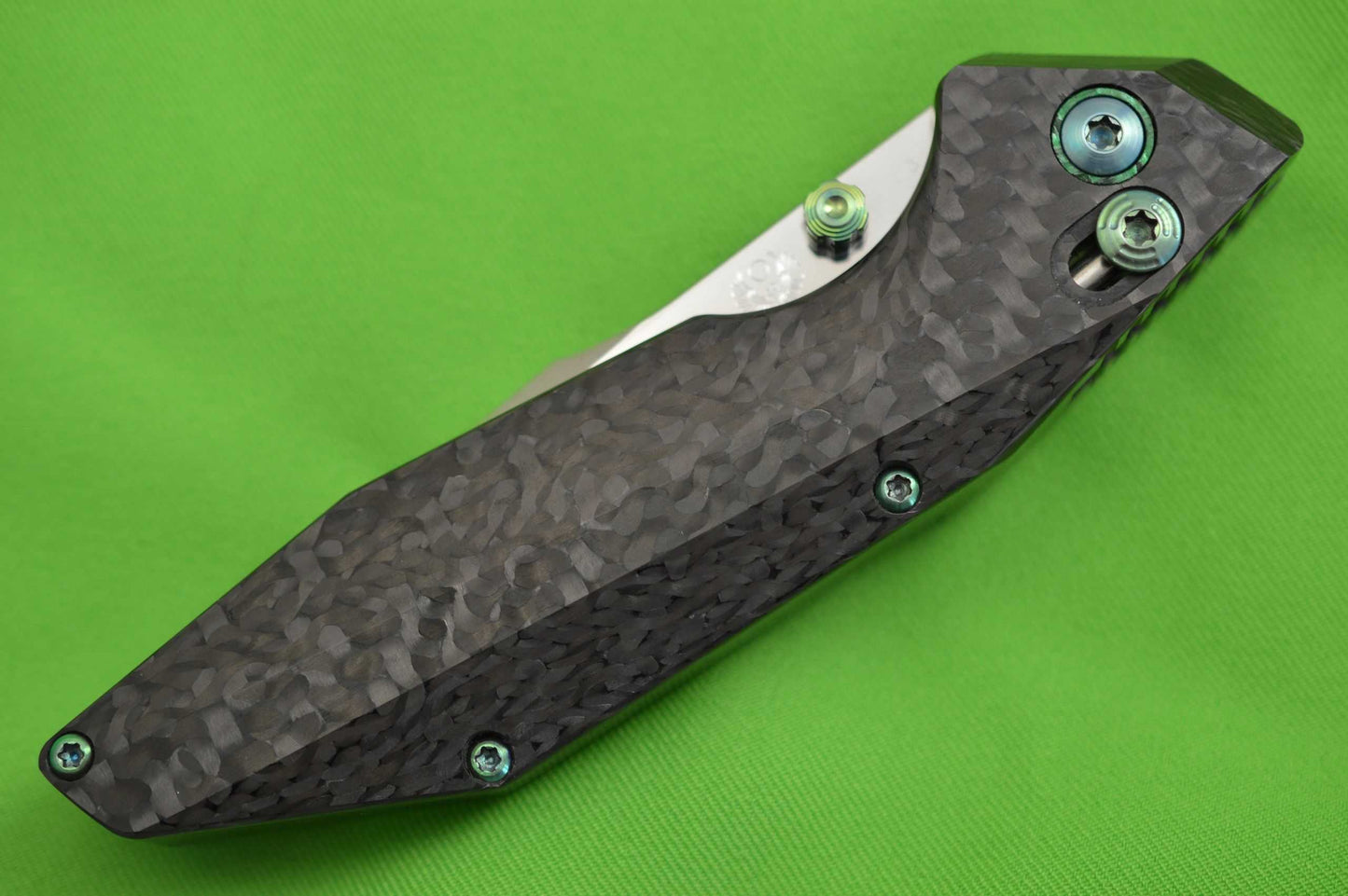 Will Moon Custom Banshee, Spindle Lock Folding Knife (SOLD)