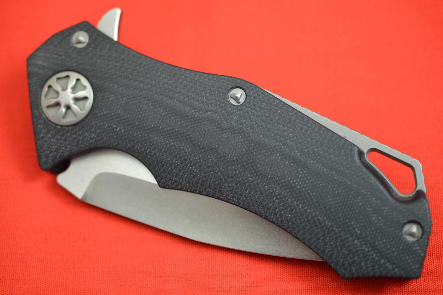 Anthony and Sean Marfione STARLORD Frame-Lock Flipper, Elmax Blade, G10 Handle (SOLD)