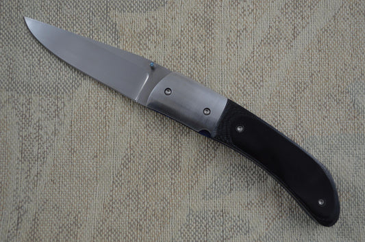 Mike Dilluvio Black G10 Liner-Lock Folder