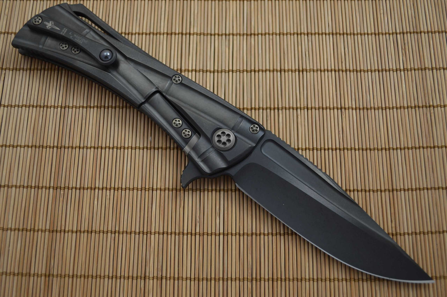 Microtech A. Marfione / Koji Hara CLOSER, DLC Apocalyptic Elmax (SOLD)