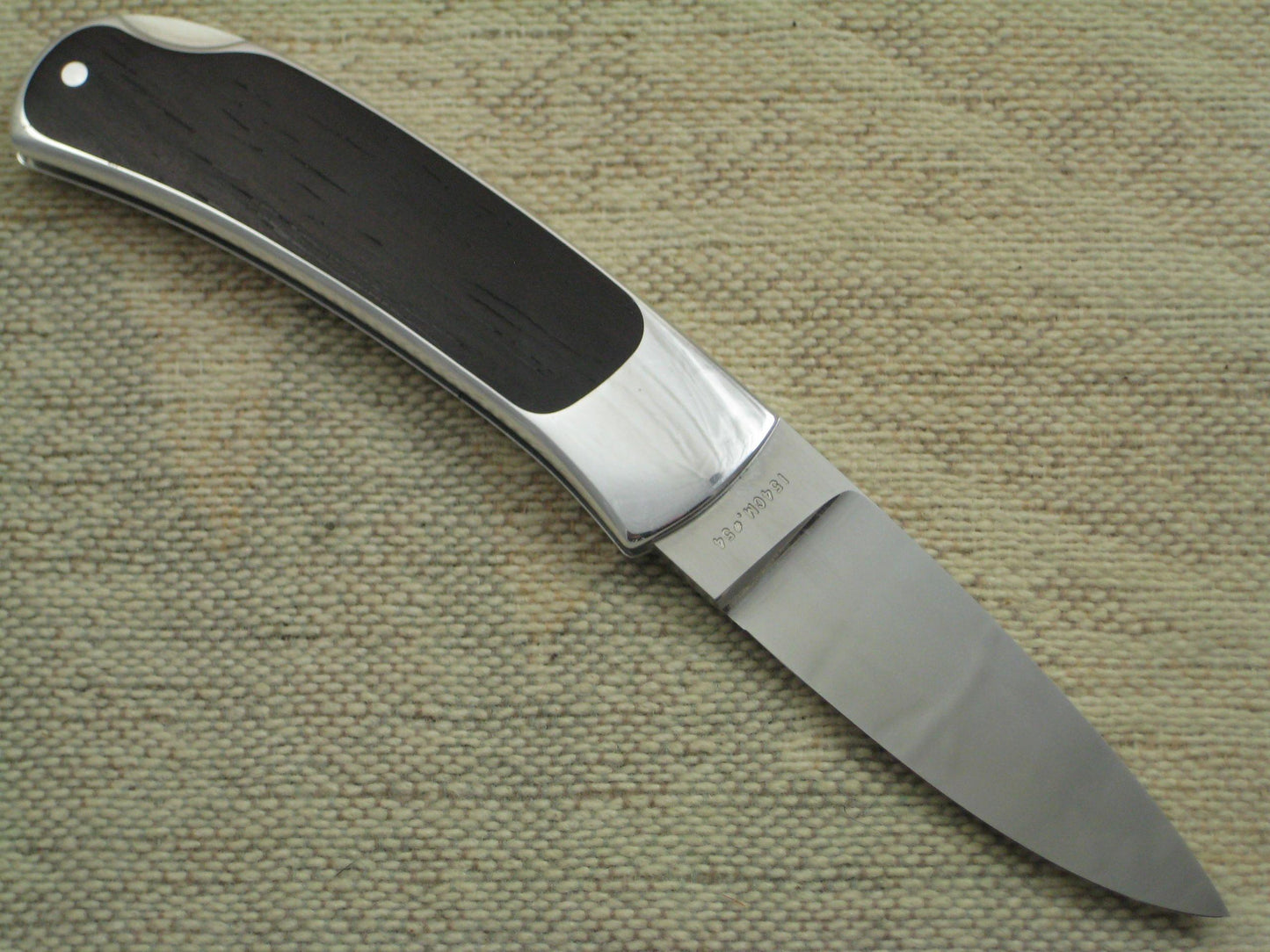Timothy Wright Interframe Lock-Back Folding Knife, Cocobolo Inlay, #54