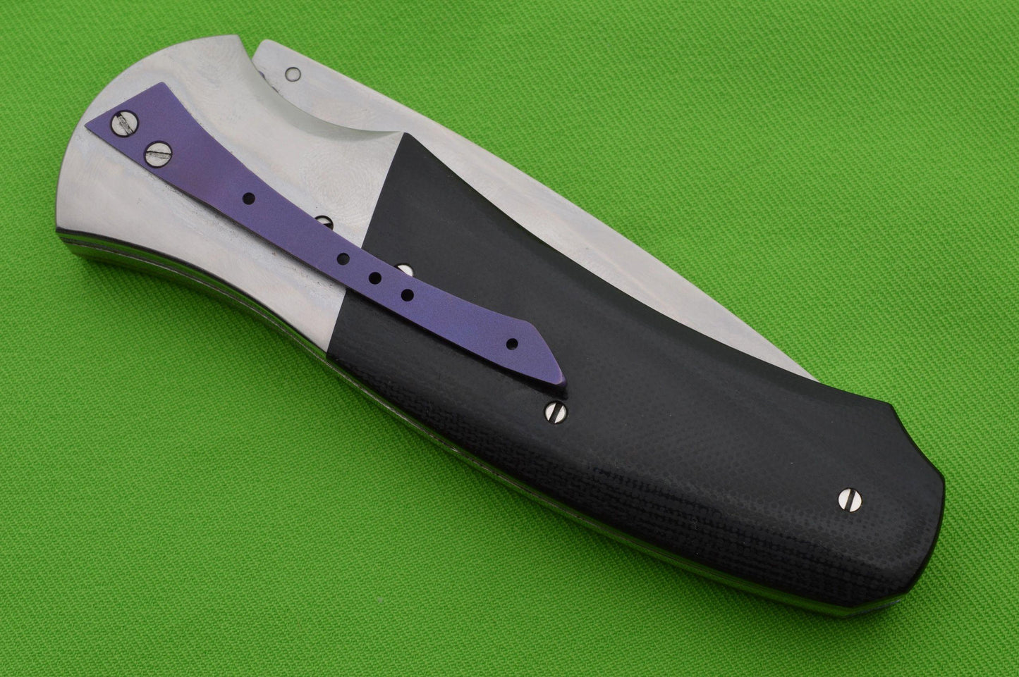 Thomas Vallotton Bolster Release D/A Liner-Lock Folding Knife