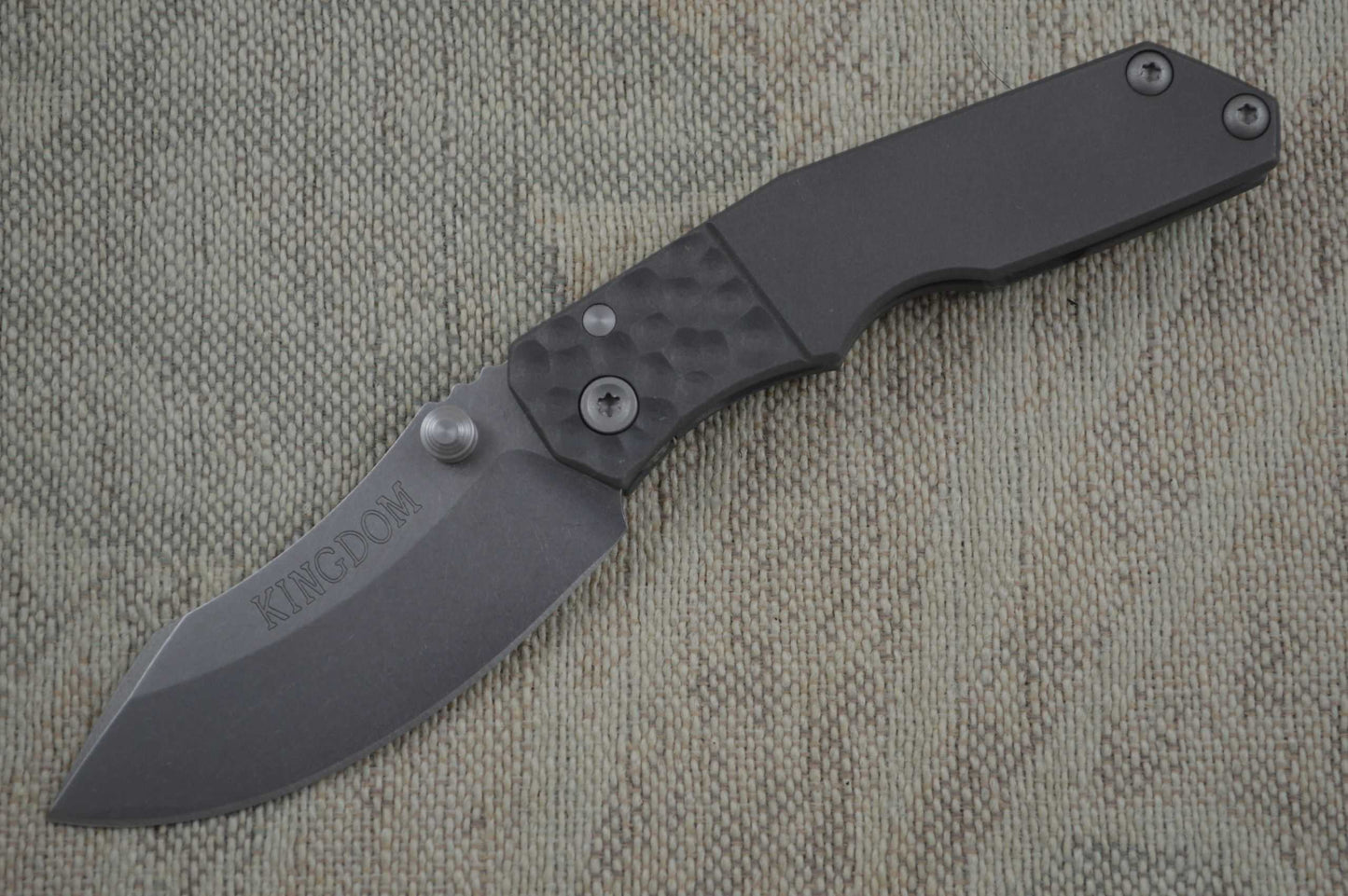 Kingdom Armory Mini-Samaritan Framelock Folder (SOLD)