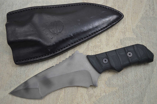 Mick Strider Custom (MSC) Hand Signed AJAX, Lifter's Leather Sheath (SOLD)
