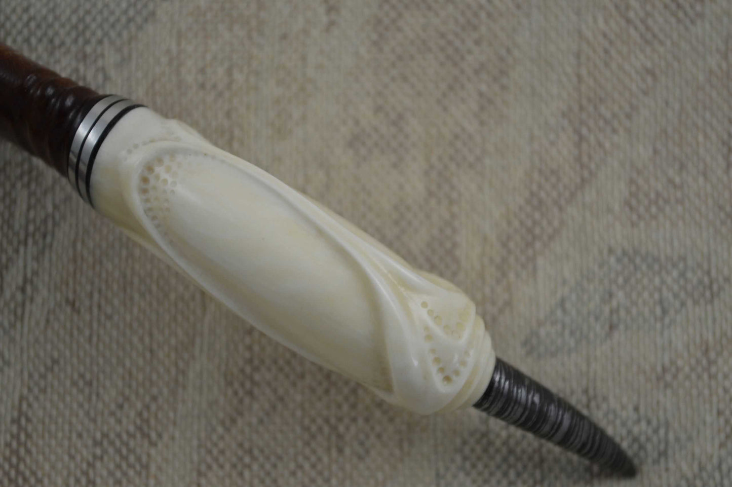 André Andersson "Stinger" Fixed Blade Carved Handle (SOLD)