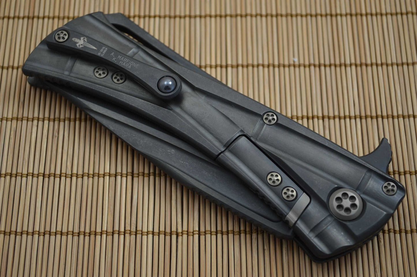 Microtech A. Marfione / Koji Hara CLOSER, DLC Apocalyptic Elmax (SOLD)