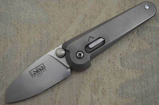 Joe Caswell EDX Folder "In-Line" Clip, "Lockdown" Pivot System (SOLD)