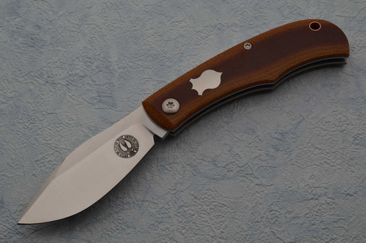 Chris Taylor Vintage Westinghouse Micarta Nessmuk Slip-Joint Folding Knife