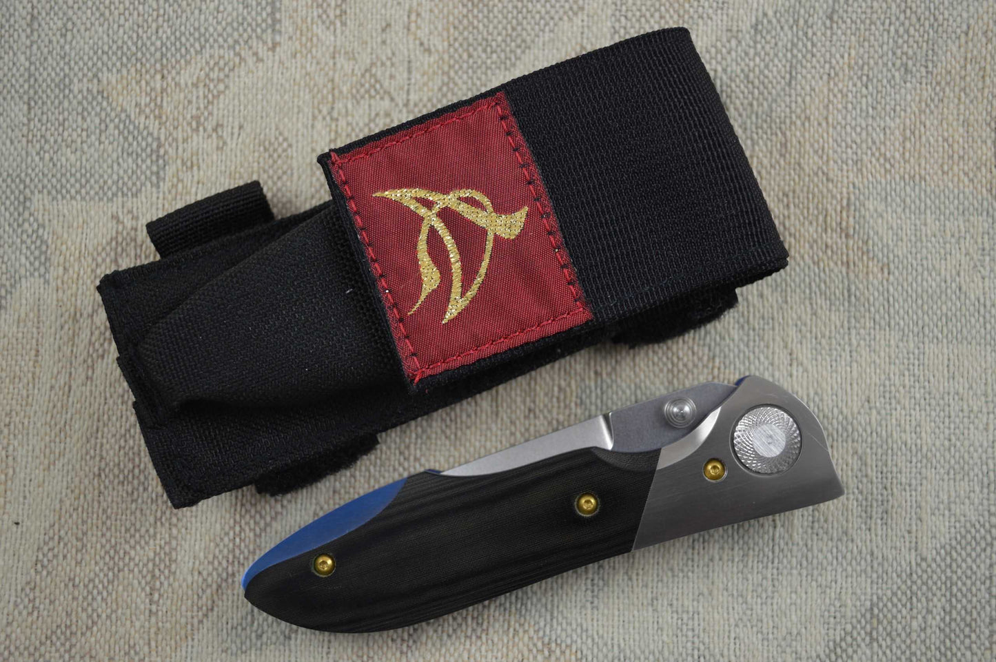 Allen Elishewitz Large Handmade Custom PHANTOM Folding Knife (SOLD)