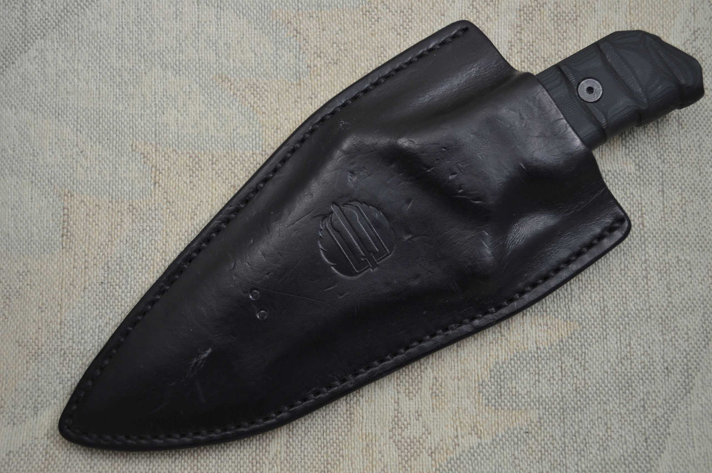 Mick Strider Custom (MSC) Hand Signed AJAX, Lifter's Leather Sheath (SOLD)