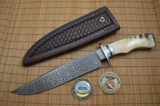 Bill Burke, MS, Bowie, 2015 ICCE Moran Memorial Damascus Award (SOLD)