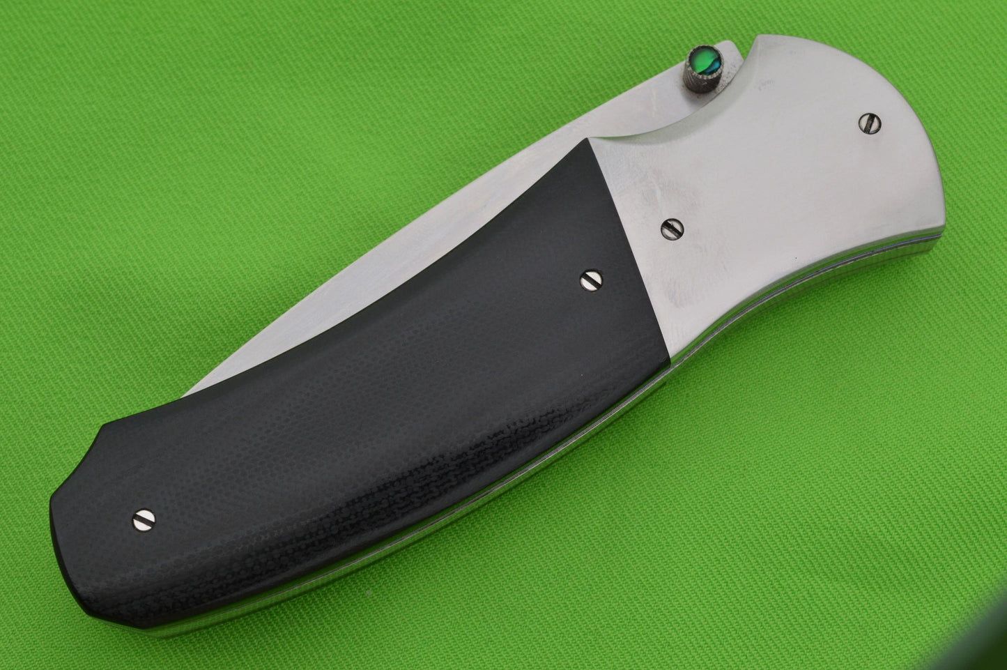 Thomas Vallotton Bolster Release D/A Liner-Lock Folding Knife