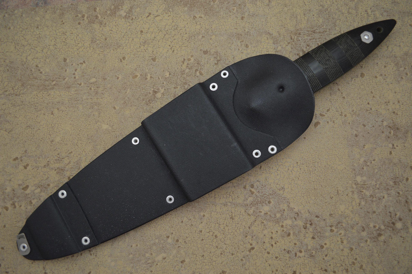 Kevin Hoffman Hollow Handle Survival Dagger, Kydex Sheath