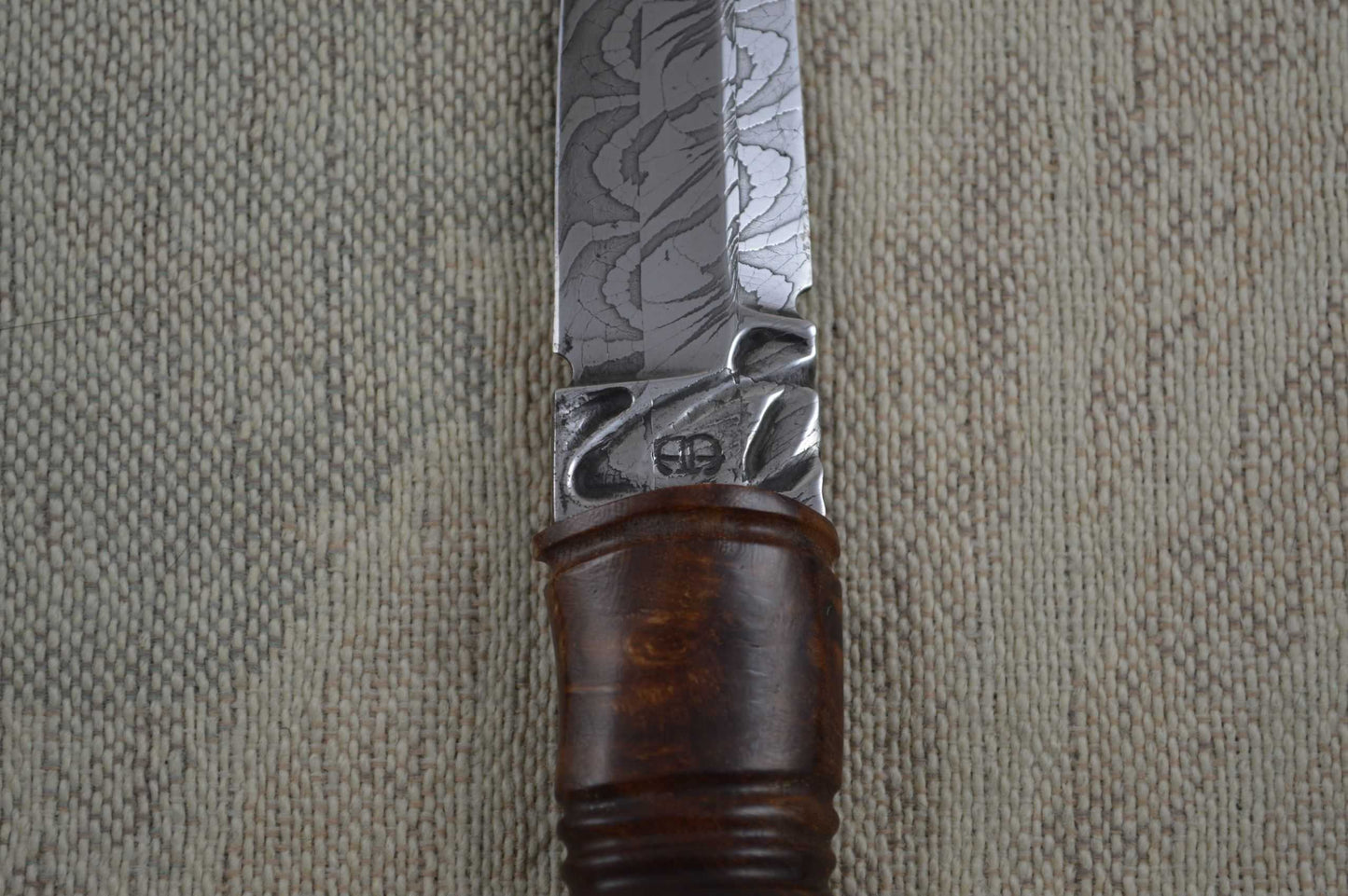 André Andersson "Stinger" Fixed Blade Carved Handle (SOLD)